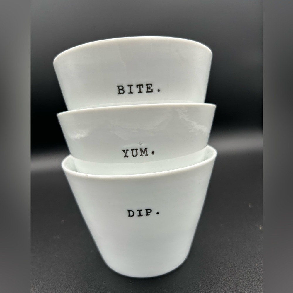 The Celler Bowls Set of 3 - Bite Dip Yum